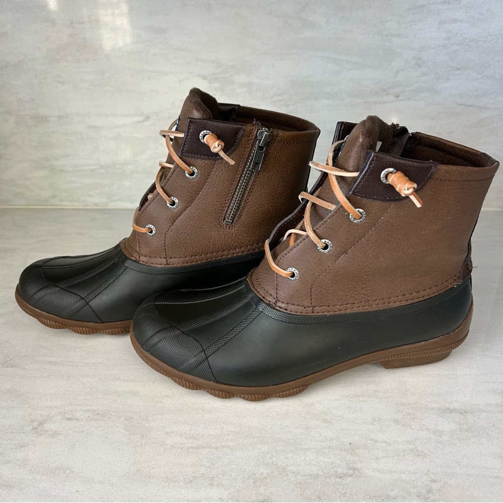 Sperry Waterproof Brown Boots - Picture 5 of 7